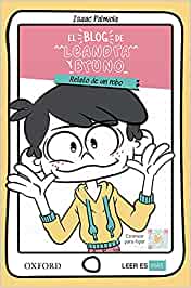 Portada del libro Relato de un robo  de la saga El blog de Leandra y Bruno