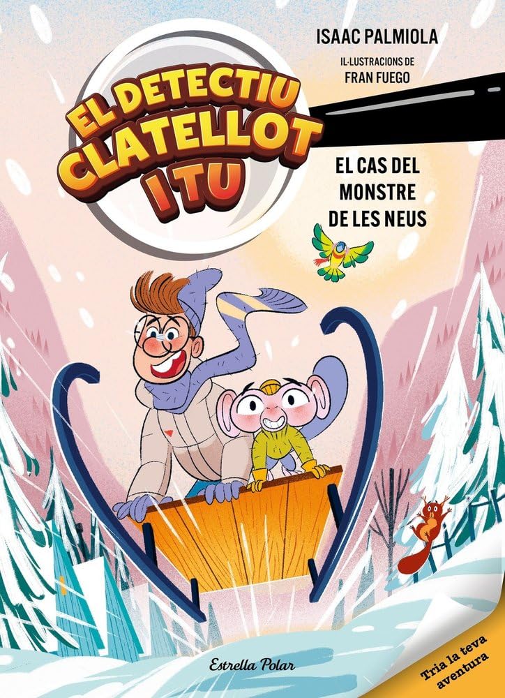 Portada del libro El cas del monstre de les neus
